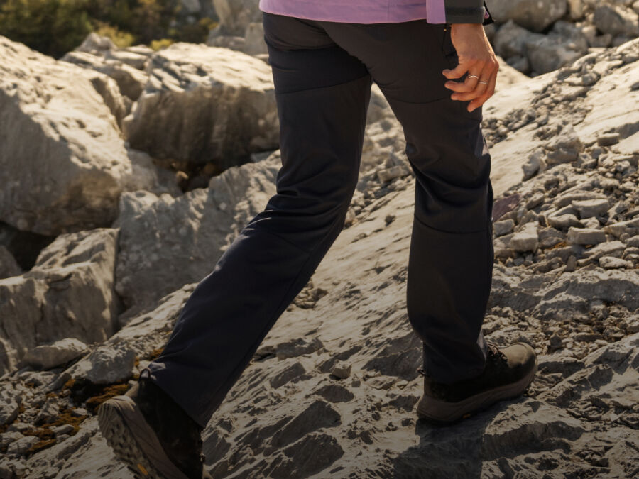 Women's Pentre Stretch Walking Trousers - Navy | Regatta UK