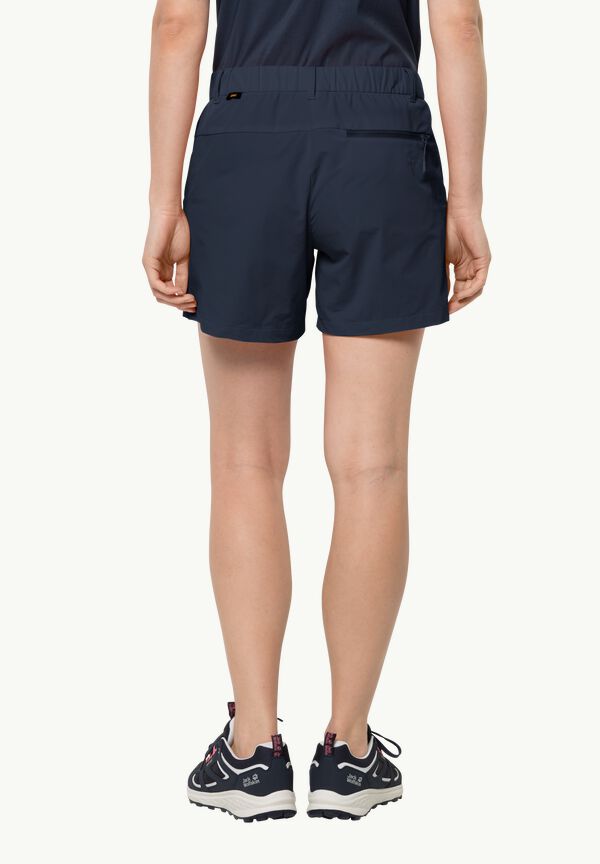PACK & GO SHORT night shorts - – hiking blue L - JACK Women\'s WOLFSKIN W