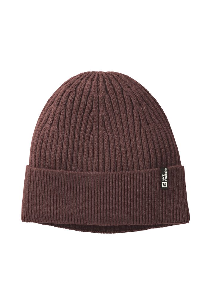 COSY BEANIE - boysenberry ONE – Knitted JACK WOLFSKIN SIZE - hat