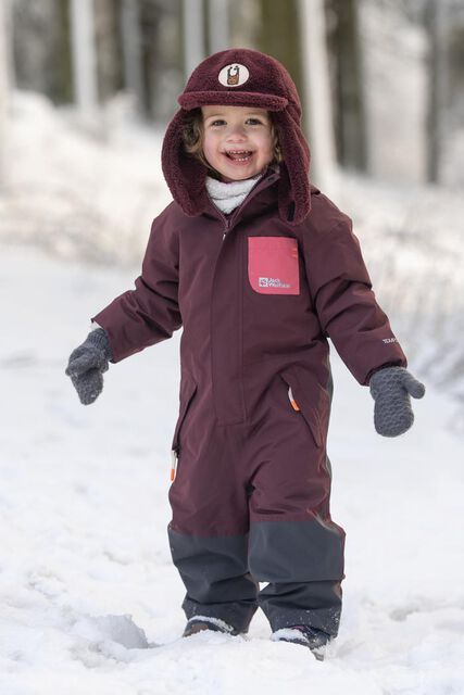 GLEELY 2L JACK - 128 boysenberry - Kids\' INS OVERALL snowsuit – K WOLFSKIN