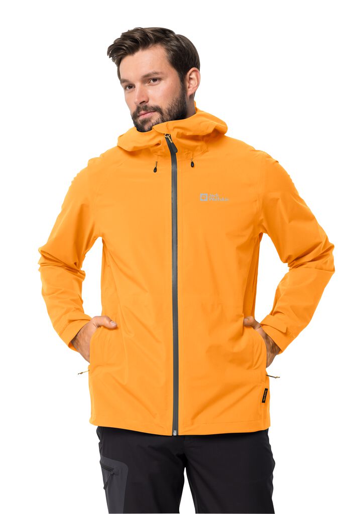 orange – Men\'s jacket HIGHEST JACK rain M WOLFSKIN pop - PEAK S - JACKET
